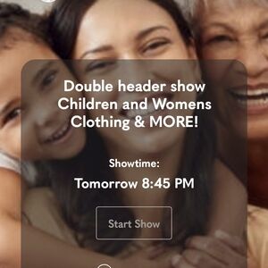 Children and Women's Clothing DOUBLE HEADER SHOW, NEW, TAGGED, NAMEBRAND